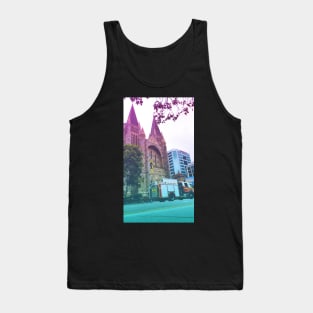 Beautiful Pastel Brisbane City Church Tank Top